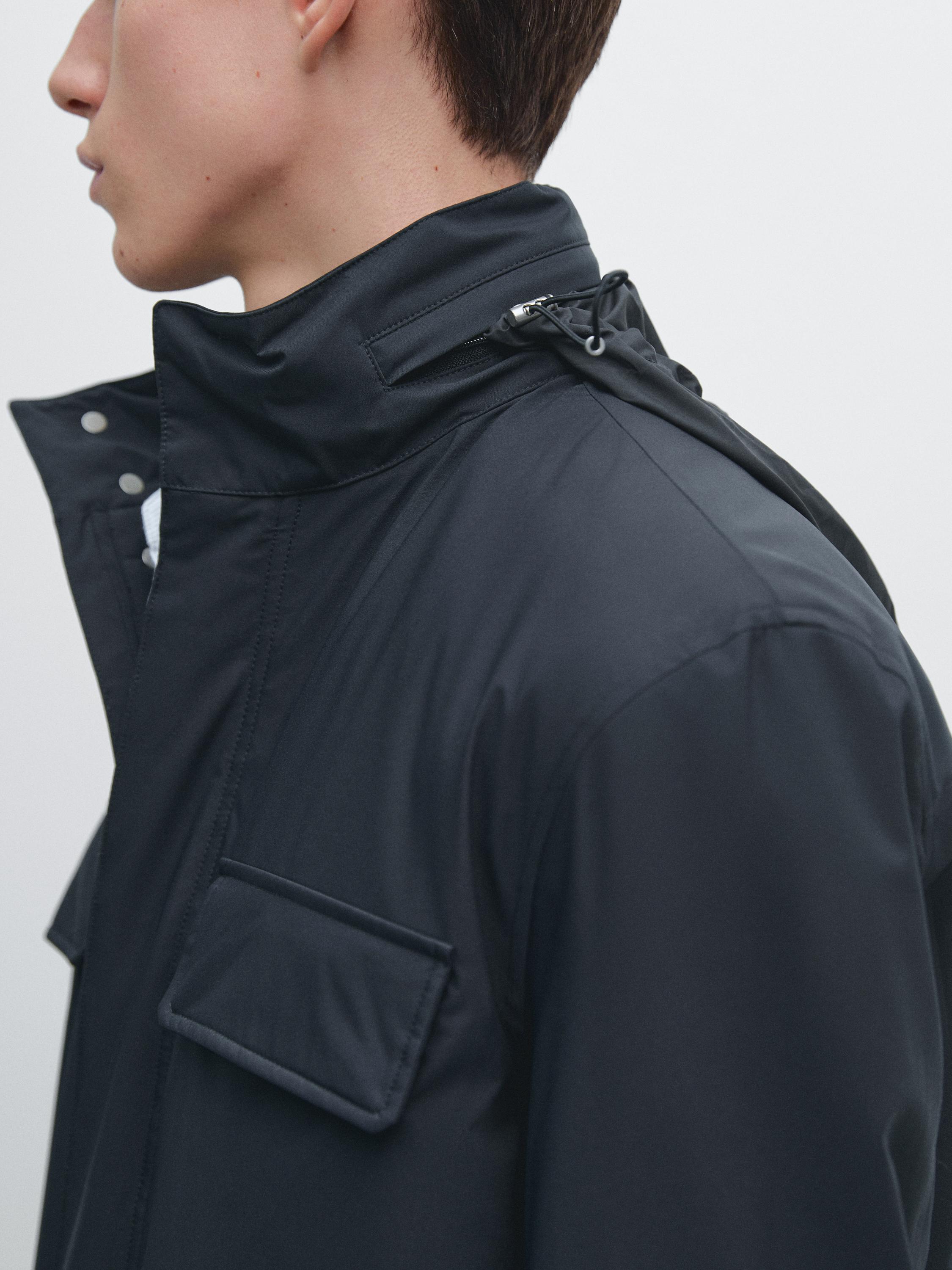 Veste matelassée déperlante avec poches